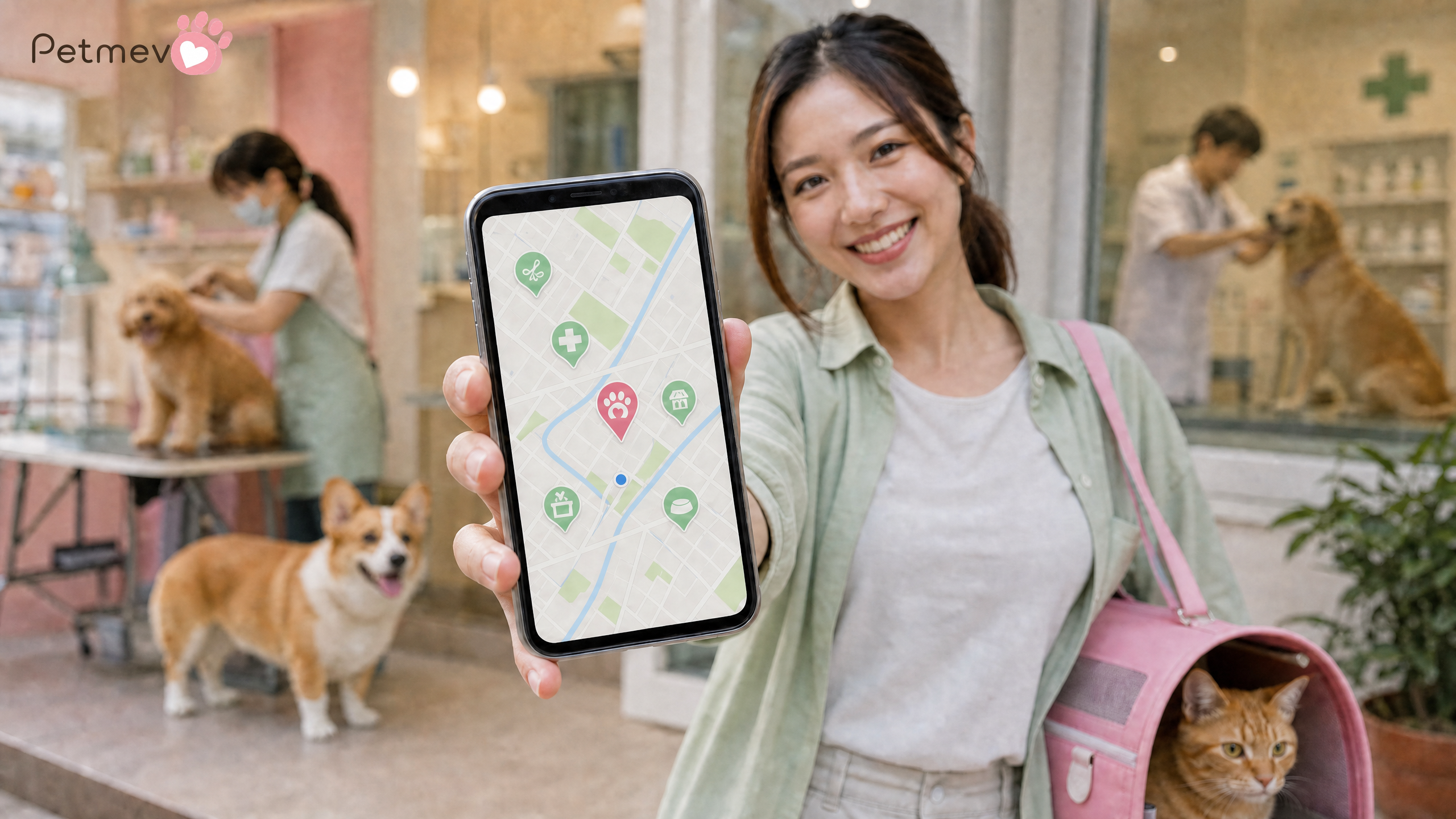 PAW MAP by Petmevo: ค้นหาบริการสัตว์เลี้ยงใกล้บ้านให้เรื่องดูแลน้องง่ายขึ้น