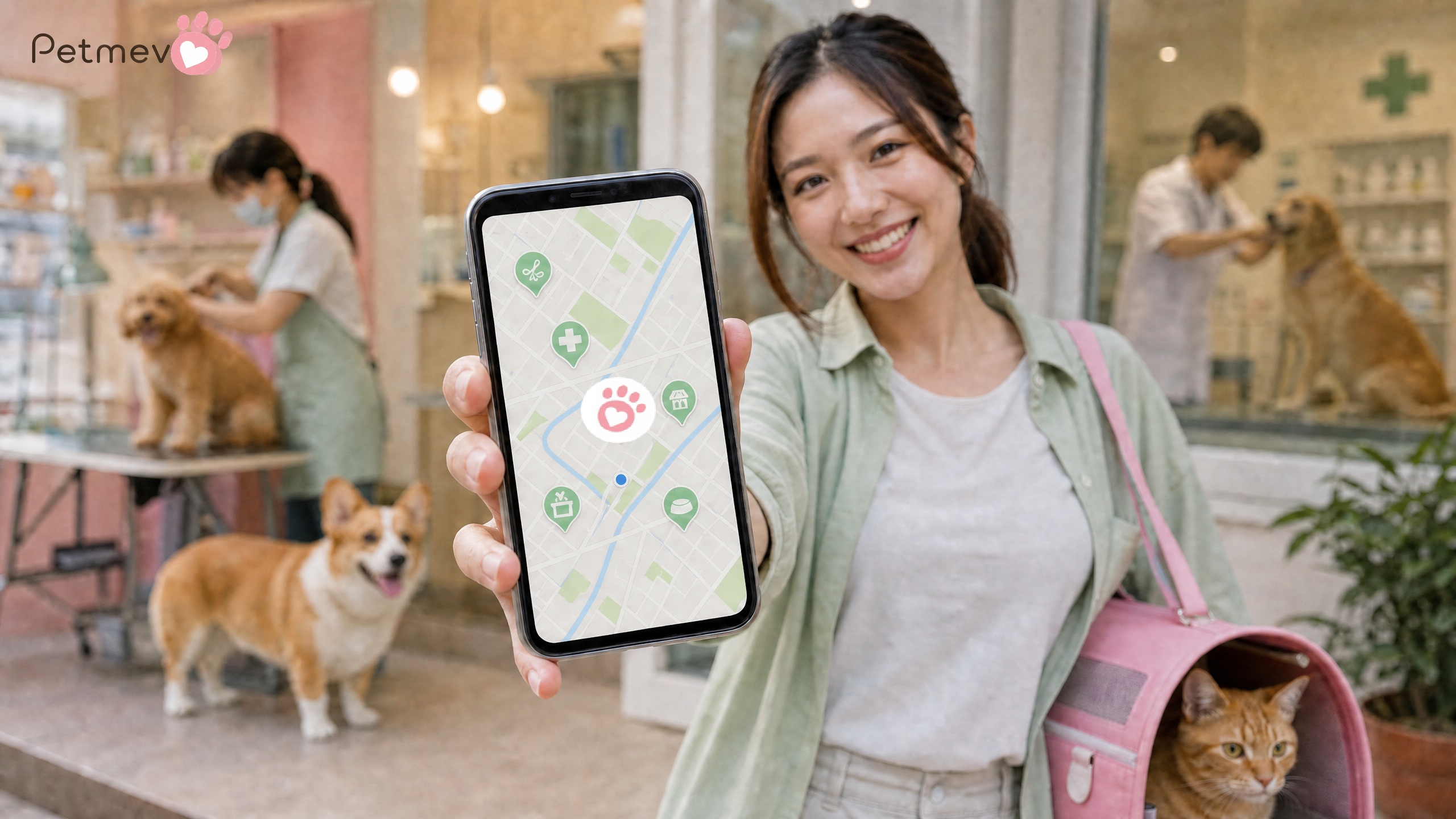 PAW MAP by Petmevo: ค้นหาบริการสัตว์เลี้ยงใกล้บ้านให้เรื่องดูแลน้องง่ายขึ้น